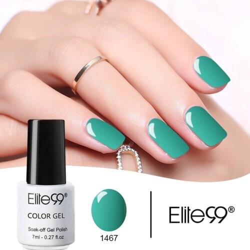 Elite99 7ml UV Pure Color Series Gel Nail Polish Long Lasting Nail Gel Polish Vernis Semi Permanent Nail Primer Gel Varnishes