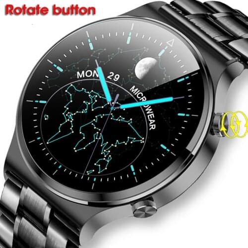 Timewolf Smart Watch Men Android Full Touch Answer Call Smartwatch 2021 IP68 Smart Watch For Men Women Apple Android IOS Phone