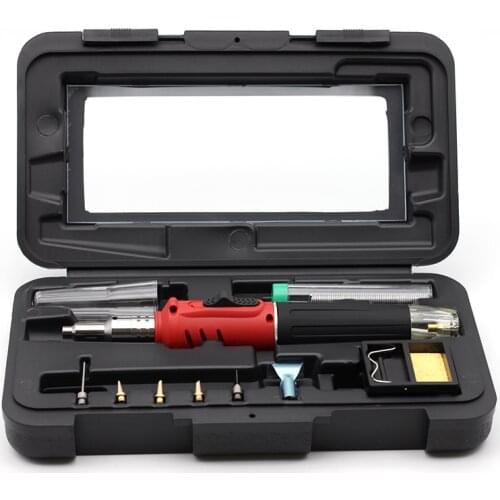 Welding Soldering Irons Welding Pen Burner Blow Torch Gas Soldering Iron Cordless Butane Tip Tool HS-1115K VS MT-100
