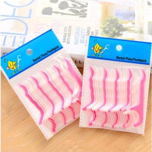 200pcs/8pack Oral Hygiene Dental Flosser Sticks Dental Water Floss Oral Irrigator Teeth Floss Flosser Teeth Pick Tooth Picks