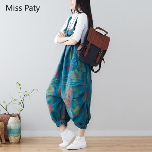 Womens overalls pants cargo trousers wide leg harlan full length work hip hop printed pants for women with high waist jumpsuits