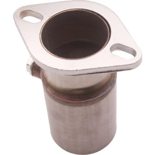 3' Stainless Pipe to 2.5' 2 bolt Flange Reducer Downpipe Exhaust