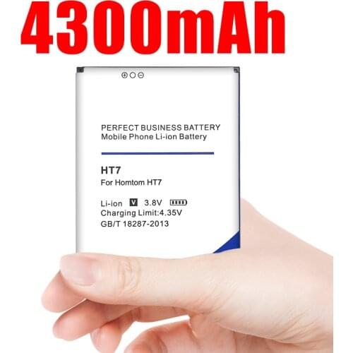 4300mAh Homtom HT7 Battery for Homtom HT7 Battery for Homtom HT7 PRO