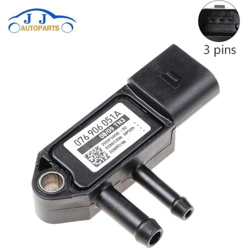Car 076906051A 0281002710 For Audi A3/A4/A6/A8/Q7 For V W Skoda EGR DPF Differential Pressure Sensor Exhaust Pressure Sensor