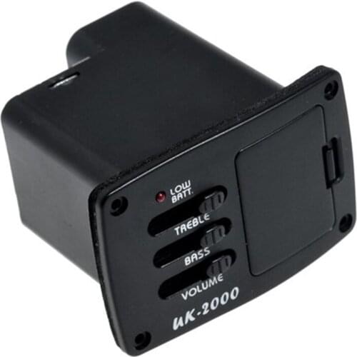 Belcat Uk-2000 Spiral Piezo Cable Pickup Eq and Pre Amp for Ukulele(no Battery)