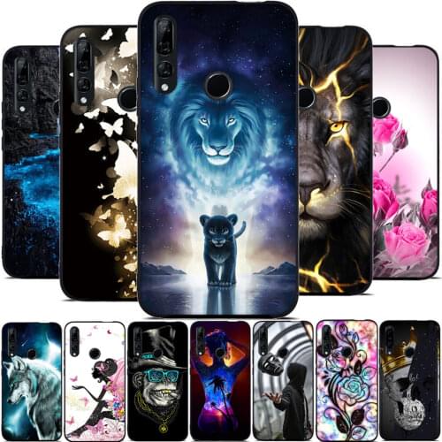 For Huawei P Smart Z Case Silicone Funda For Huawei Y9 Prime 2019 Back Cover Pattern For Huawei Enjoy 10 Plus Coque Bumper Case