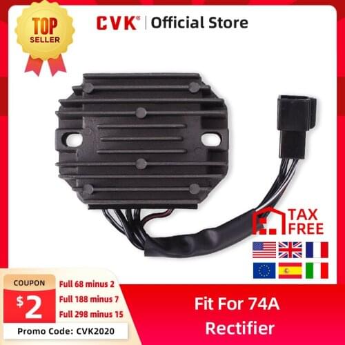 CVK Rectifier Voltage Regulator Charger For SUZUKI GSF250 GSF400 74A 77A Bandit250/400 Inazuma 7BA Bandit 250 400 SFV650 GSF1250