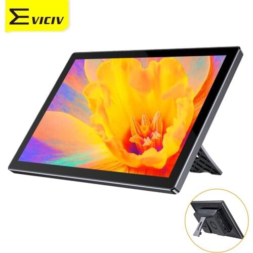 Eviciv Portable Game Monitor 1366x768 LCD IPS Second Screen USB Type C HDMI Dual Display for Laptop Phone Xbox PS4 PC Computer