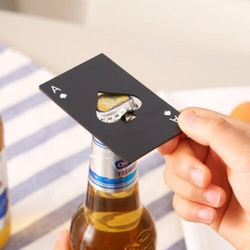 Multitool poker multifunction pocket card bottle A credit beer opener gear multi edc wallet spade multipurpose