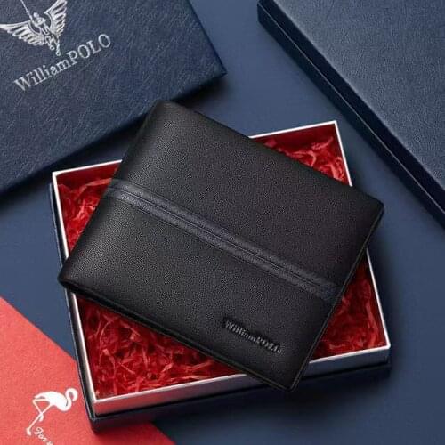 Mens Wallet Card Holder Luxury Leather Christmas Gifts For Men Set Wallet Card Wallet For Men Purses PL201510