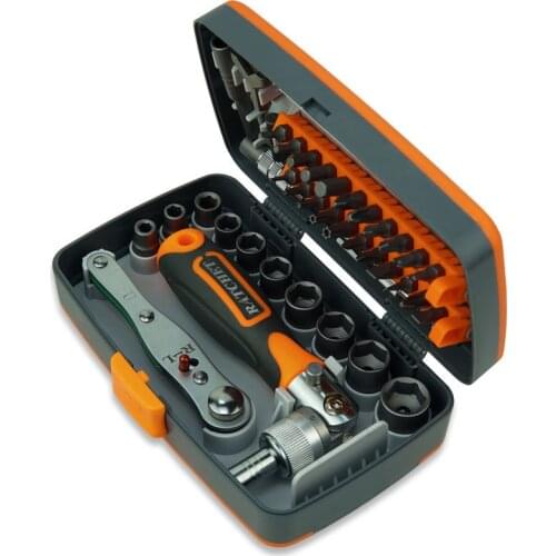 Professional Tool Box Ratchet Socket Ratchet Car Repair Tool Socket Set Ratchet Torque Wrench Rotary Tool Herramientas Toolbox