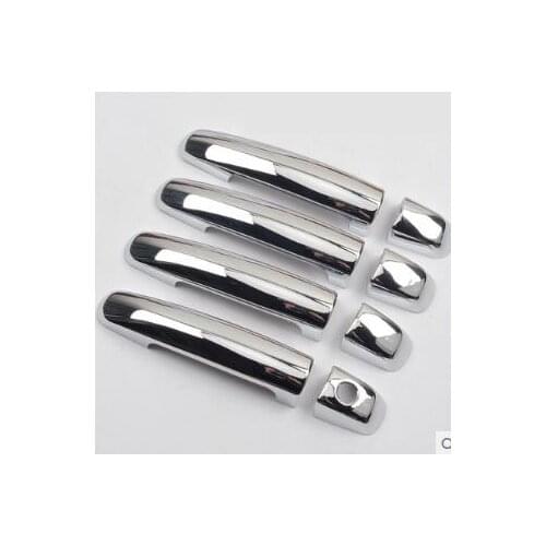 New Chrome Car Door Handle Cover Trim Sticker For Suzuki SX4 For S-CROSS Swift 2005-2010 Grand Vitara 2005-2012
