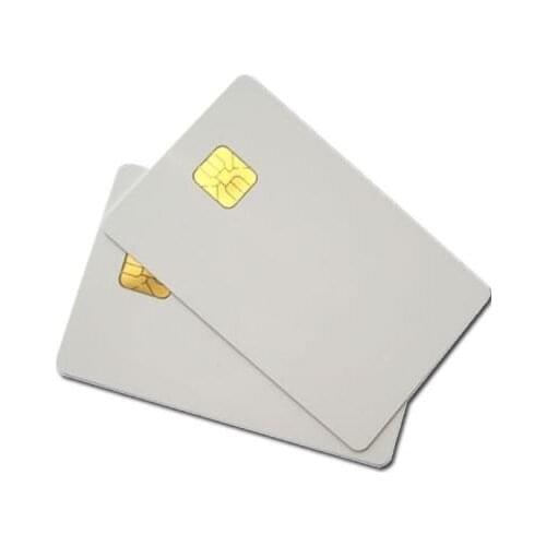 Wholesale PVC Blank Contact Smart IC Card Smart Contact card Fudan4442 White card