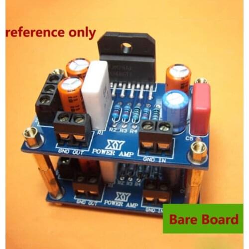 DC+20-28V 68W LM3886 TF HIFI Power Amplifier Board PCB Parallel Bare Board