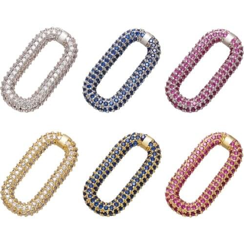 ZHUKOU DIY rectangle hooks for jewelry making women DIY Necklace connectors earrings pendants Accessories supplies model:VK91