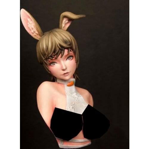 Self-assembled New Unassembled 1/12 ancient girl with short hair bust Resin Figure Unpainted Model Kit