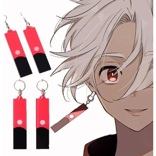 Anime Tokyo Revengers Earrings Mitsuya Takashi Acrylic Resin Earrings Tokyo Manji Gang Izana Kurokawa Cosplay Props Jewelry