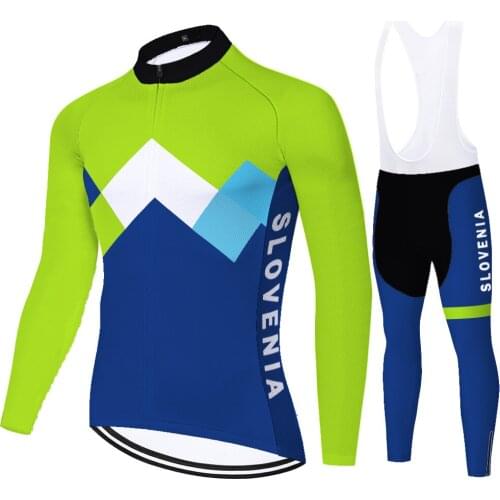2021 Slovenia Summer Spring Wielren Kleding Heren Maillot Ciclismo Hombre Mallots Ciclismo Hombre Ciclismo 자전거의류