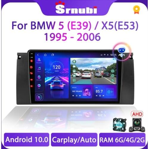 2 din Android 10 Carplay Car Radio For BMW E39 E53 X5 1999 - 2006 Multimedia Video Player Navigation GPS 9" stereo DVD Head unit