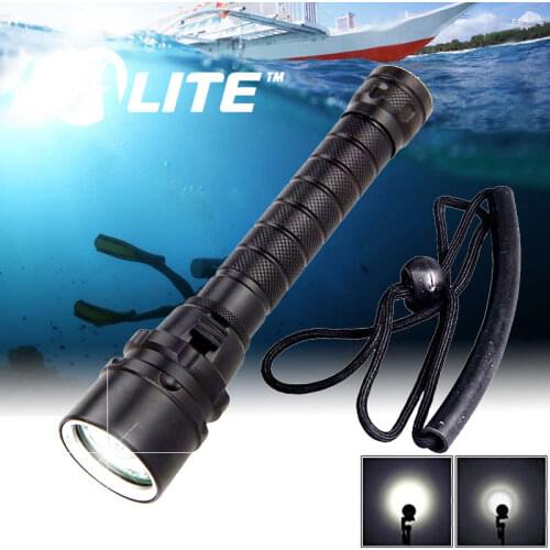 TMWT High Brightness XM-L2 U2 30W 6000lm Professional T6 LED Diving lights Waterproof Underwater 50-80 meters Diving Flashlight