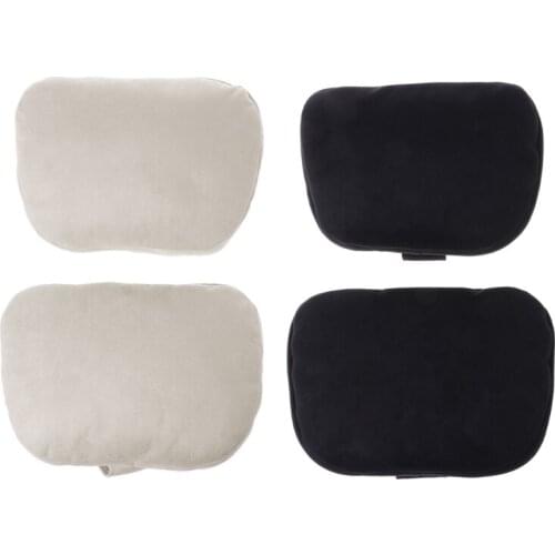 2 Pcs Universal Car Headrest S Class Ultra Soft Pillow For Mercedes Benz Maybach