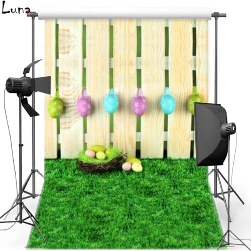 Happy Easter Vinyl Photography Background For Baby Lawn Oxford Backdrop For photo studio Props 020