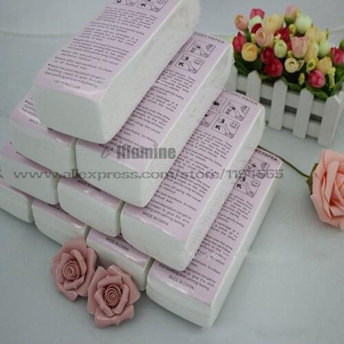 High Quality Upper Class Shaving Hair Removal Wax Strip Paper 100 Pieces Beauty Salon Non Slub