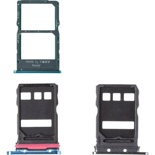 1Pcs New For HuaWei P40 Pro Lite Sim Card Socket Slot Tray Holder Micro SD Adapter