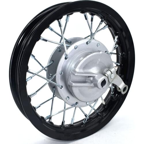 10 inch Black Aluminum Alloy Wheel Rims Front Drum Brake hub for dirt bike pit bike KTM CRF Kayo BSE Apollo