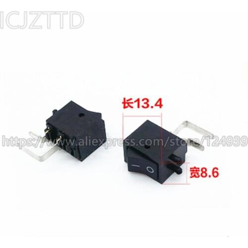 10pcs Rocker Switch 2Pins DIP 2 Positions on-off switch Copper pins boat rocker switch 3A 250V KA-09 7KA-0009 7KA-09