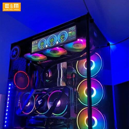 8.8 Inch 1920*480 Screen For Aida64 PC Case CPU GPU Fan Computer Temperature Memory 14 Inch 4K 3840*1100 DIY Kits Cars IPS LCD