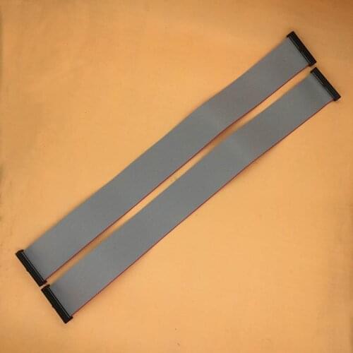 2PCS Liyu inkjet printer carriage board data cable 40pin 40cm Konica Minolta KM512 FFC flat head cable for Liyu PTP3208 / PZ320