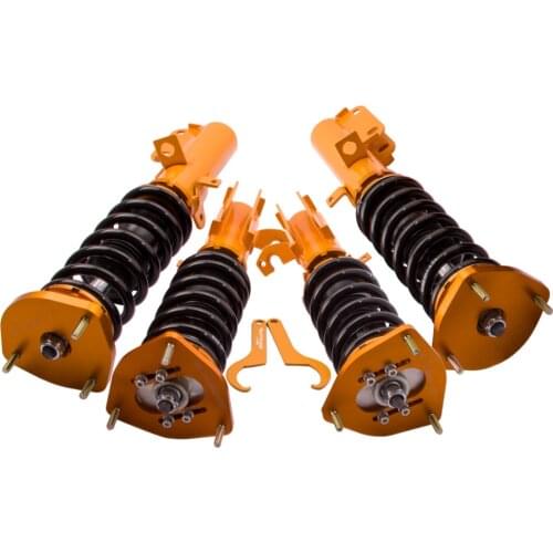 4x Coilovers shock Absorbers Spring For Toyota Corolla 88-99 E90 E100 E110 AE92-AE111
