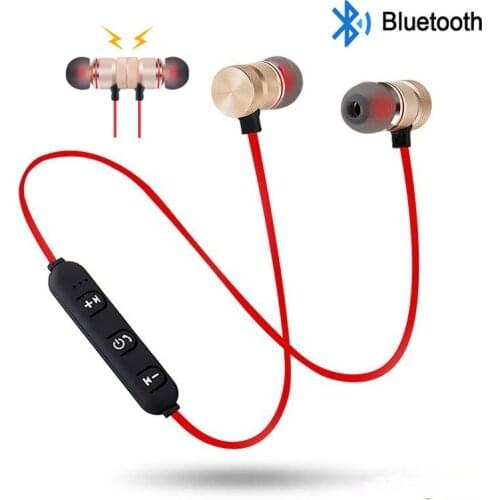 5.0 Wireless Bluetooth Earphone Fone de ouvido Neckband Stereo Headphones Mobile Sport Earbuds Headset With Mic For All Phone