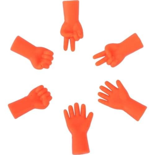 6 Pcs/set Knitting Needles Point Protectors DIY Weave Knitting Sewing Accessories Mix Shaped Needle Tip Stopper Sewing Tools