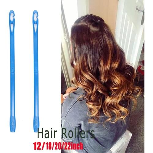 New 20PCS/40PCS Soft Hair Curler Rollers Curl Hair Bendy Rollers DIY Hair Curlers Tool Styling Plastic Hair Curling