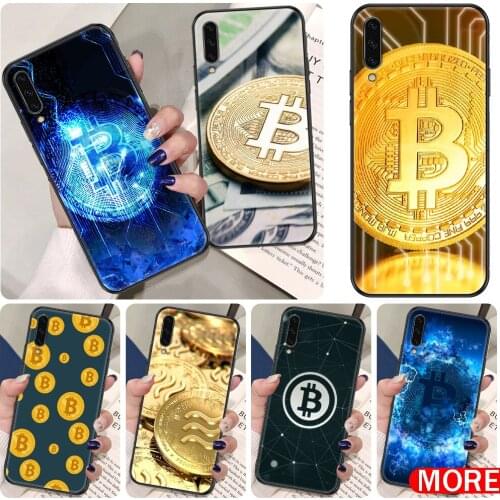 I Love Accept Bitcoin Phone Case For Samsung Galaxy A10 A12 A20E A21S A30 A32 A40 A50 A51 A52 A70 A71 A72 A5 A6 A7 2016 20 black