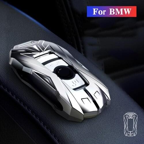 For BMW F20 F30 G20 f31 F34 F10 G30 F11 X3 F25 X4 I3 M3 M4 1 3 5 Series Car Key Case Cover Key Bag Accessories armor-Styling