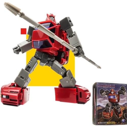 Ready! New Reissue X-Transbots Master Mini MM-X Toro G1 Cliffjumper Action Figure In Stock