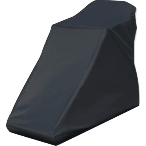 Quality Non-Folding Treadmill Cover Waterproof Treadmill Protective Cover Suitable for Indoor or Outdoor (Black)