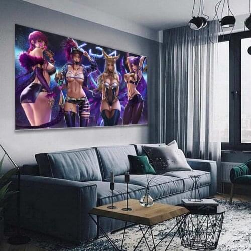 Canvas painting for living room Sailor Moon Kasa Ghost Dancer Wall Art Posters Animation Figure Bedroom Decorative Paintings