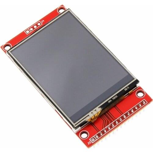Hot TTKK 2.4 Inch 320X240 SPI Serial TFT LCD Module Display Screen With Press Panel Driver IC ILI9341 For MCU