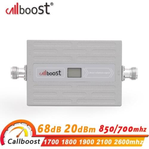 Callboost gsm 2g 3g 4g mobile cellular amplifier 3g 850 signal booster 1700 aws repeater 4g pcs 1900 booster 2100 amplifier 3g