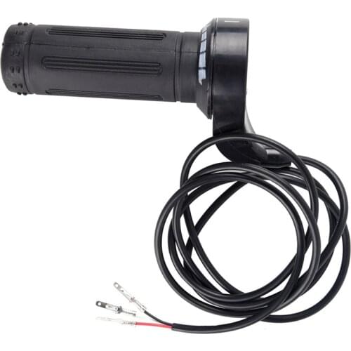 New 24V 36V 48V 3 Wire Twist Throttle Hand Grip For Electirc Scooter Bike 7/8 Inch Handlebar