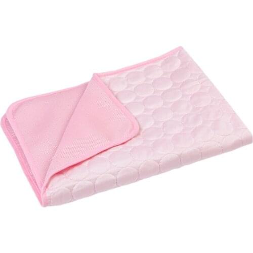 Pet Cooling Mats Summer Ice Soft Blanket Pet Dog Cat Bed Pad Sofa Cushion Portable Tour Camping Yoga Sleeping Pet Accessories