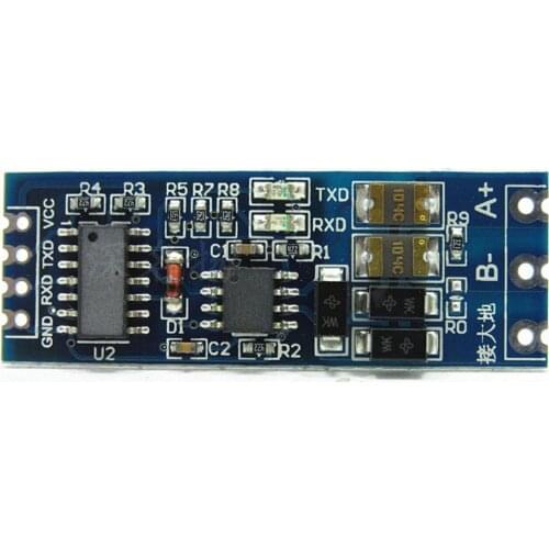 S485 to TTL Module TTL to RS485 Signal Converter 3V 5.5V Isolated Single Chip Serial Port UART Industrial Grade Module