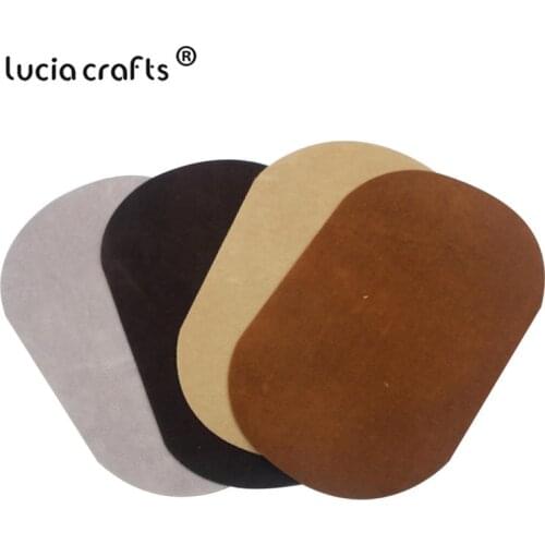 SALE Suede Leather Patches Sewing Applique Iron-on Elbow Knee Repair Decor For Clothing DIY Accessories 11*18cm 2pcs/lot CL0808