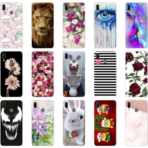 S silicone case for huawei honor 8x Case 6.5 inch Soft TPU Back Cover for huawei honor 8x Protect Phone shell Coque painting
