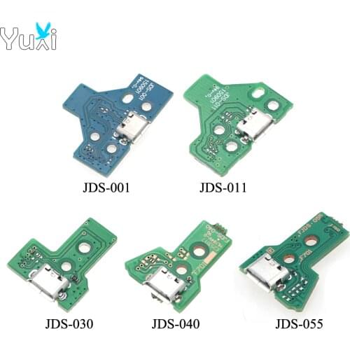 YuXi USB Charging Port Socket Charger Board Replacement Repair Parts For PS4 Controller JDS-050 JDS-040 JDS-030 JDS-011 JDS-001