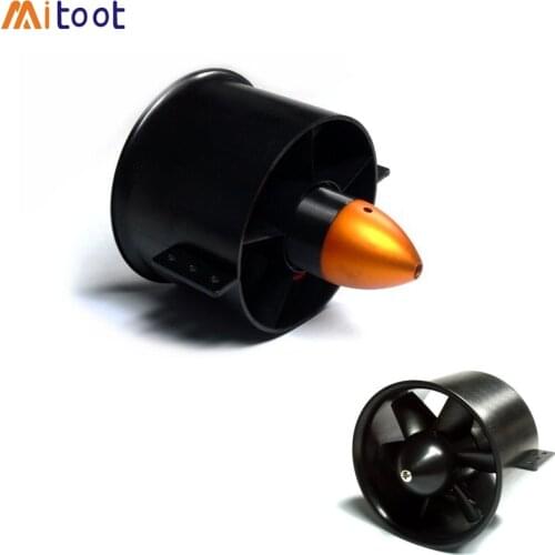 70mm / 90mm 6 Blades Ducted Fan EDF with F2839 3000KV / F3553 1750KV 650W/ 1600W Brushless Motor for RC Airplane
